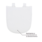 Assento Sanitário Lille|Etna Polipropileno Fechamento Comum Branco Sensea